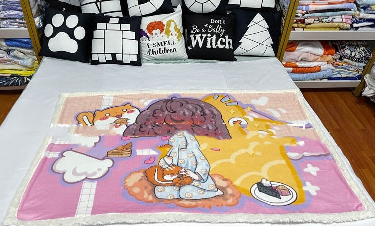 Star Cartoon Gift Lazy Blanket Four Seasons