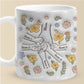 3D Hand In Hand Ceramic Coffee Mark Water Cup