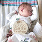 Baby Growth Commemorative Photography Prop Round Wood Sign