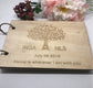 Wooden Wedding Guest Signature Booklet