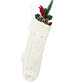 Embroidered Knitted Christmas Socks Decorative Products