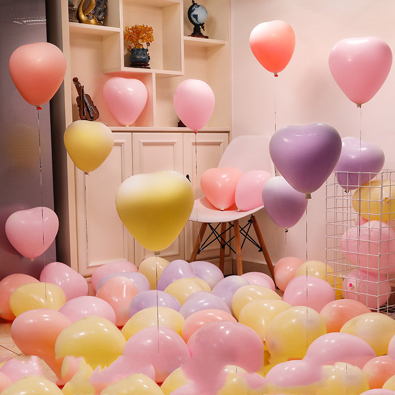 Girl Children Birthday Supplies Scene Arrangement Decoration Balloons