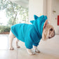 Pet Apparel Fleece Solid Color Hoodie - Tiki's Geschenke Boutique