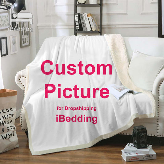 Custom Flannel Blanket Custom Sofa Photo Flannel Blanket Brush