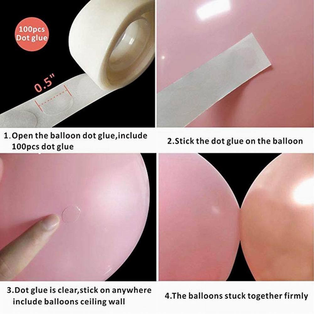 127pcs Rosa Ballon Bogen Girlande Kit Weiß Rosa Gold Konfetti Latex Ballons Baby Dusche Hochzeit Geburtstag Party Dekorationen