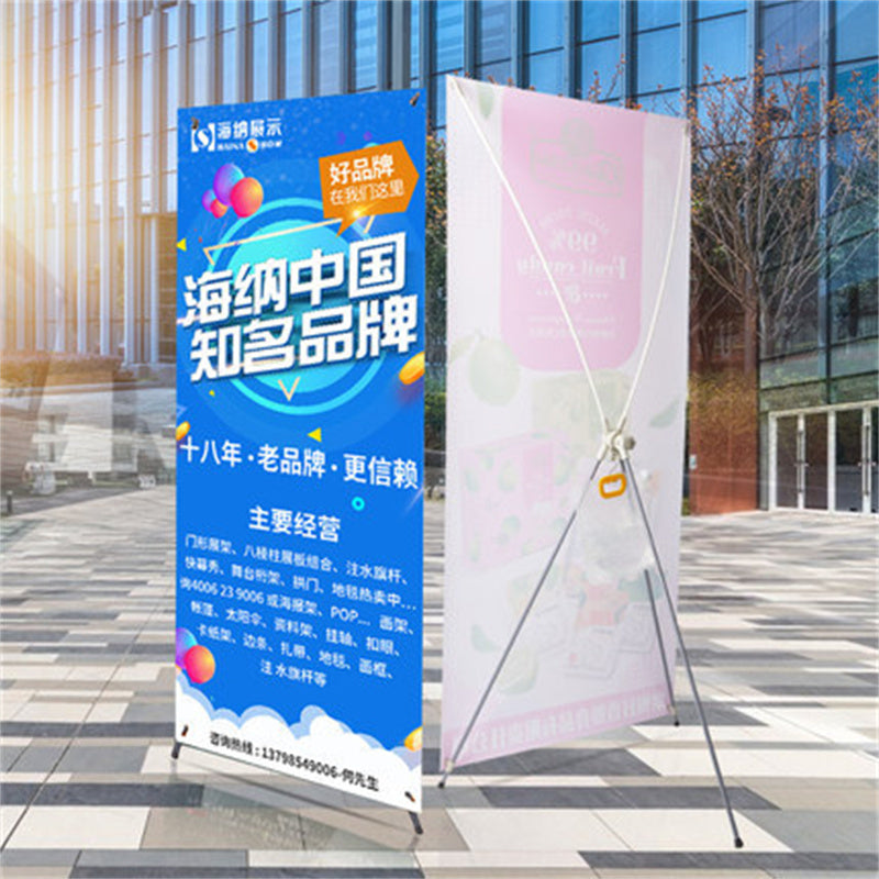 Indoor Minimalist Poster Display Advertising Stand