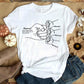 Hand Drawn Mom Kids Fist Collision Shirt Personalized T-shirt