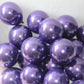 Double-Layer Pearlescent Purple Balloons Thickened Children's Birthday Party Decoration