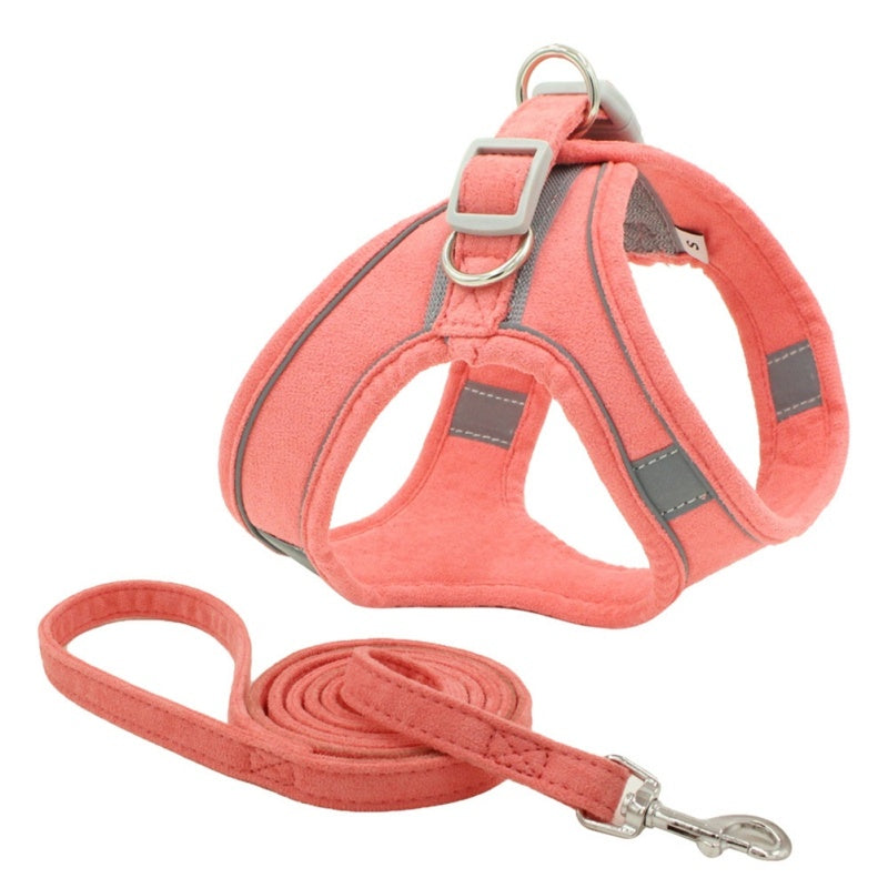 Reflective Pet Chest Harness and Leashes - Tiki's Geschenke Boutique