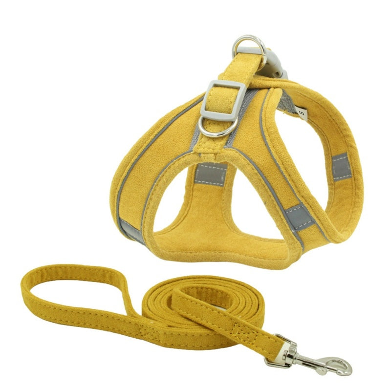 Reflective Pet Chest Harness and Leashes - Tiki's Geschenke Boutique