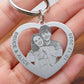 Personalized Keychain,Custom Photo Keychain,Couples Keychain