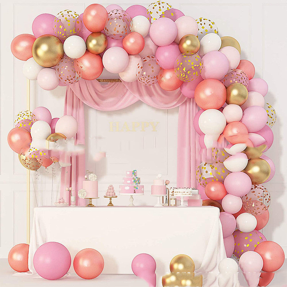 Rose Gold Latex Ballon Set Hochzeit Event Geburtstag Party Dekoration Luftballons