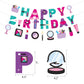 Makeup Birthday Party Balloons Decorations Banner   Girl Baby Shower Decoration