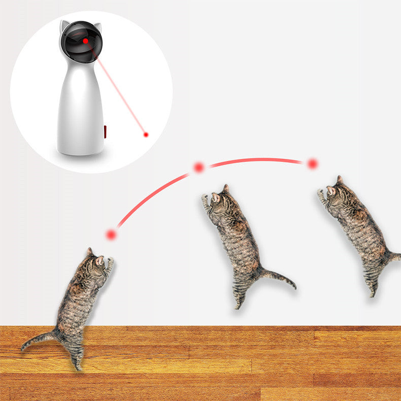 Automatic  Laser Funny Cat Toys - Tiki's Geschenke Boutique