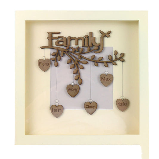 Family Tree Photo Frame Wooden Souvenir