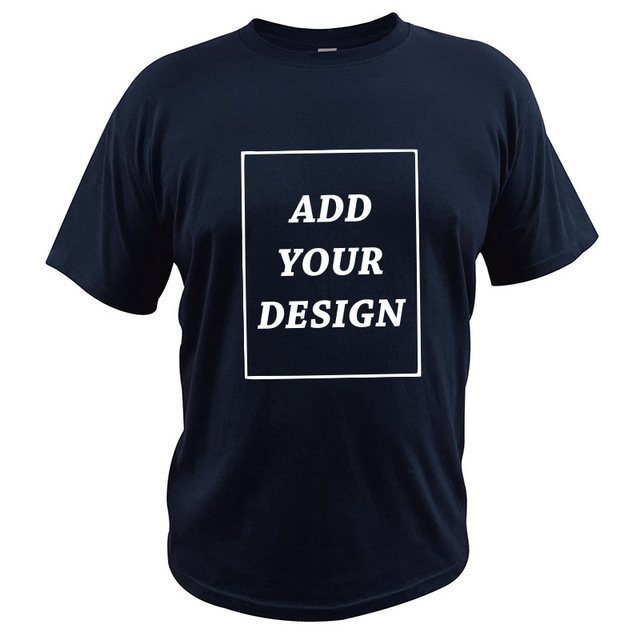 Cotton Custom T-shirt Making Your Design Log