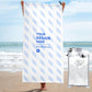 Vertical Microfiber Portable Quick Dry Bath Towel