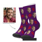 Personalized Photo Fun Socks To Map To Make Tube