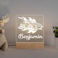 Personalized 3D USB Interior Decoration Night Light With Name