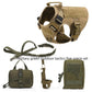 Tactical German Shepherd K9 Training Harness And Leash Set - Tiki's Geschenke Boutique