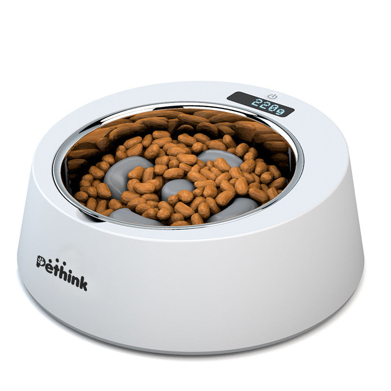 Intelligent pet dog weighing bowl feeder - Tiki's Geschenke Boutique