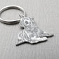 Custom Keychain Picture Keyring Dog Photo Keychain Pet Memo