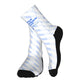 16in Thick Contrast Color Mild Skin-friendly Socks