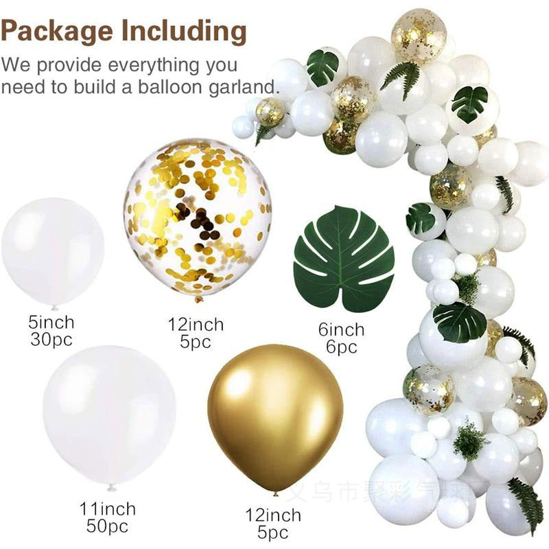 1set Lila Gold Luftballons Macaron Ballon Burgund Garland Arch Weiß Gold Konfetti Kit Geburtstag Party Hochzeit Dekoration