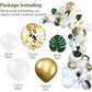 1set Lila Gold Luftballons Macaron Ballon Burgund Garland Arch Weiß Gold Konfetti Kit Geburtstag Party Hochzeit Dekoration