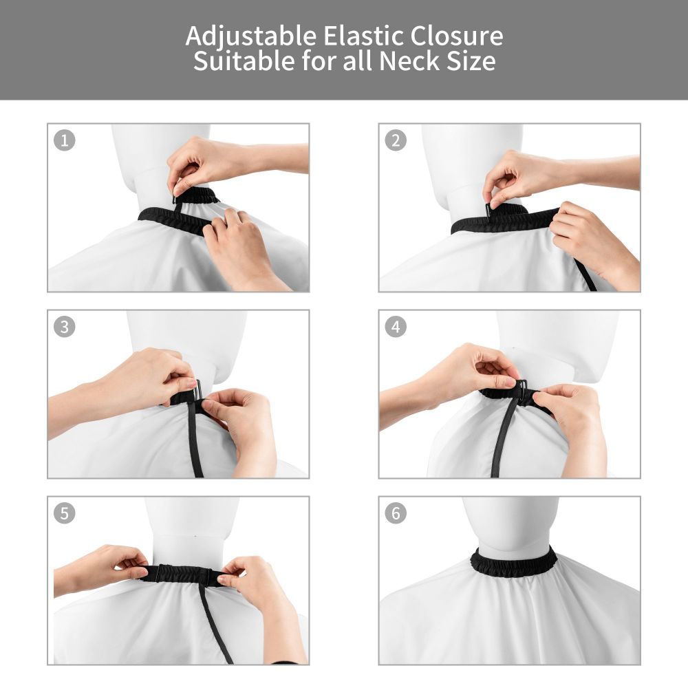 Skin-friendly Dry And Easy-care Haircut Apron