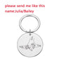 Personalized Father's Day Keychain DIY Name