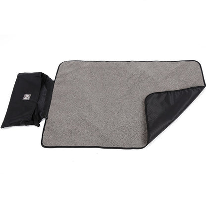 Tapis pour animaux de compagnie chaud imperméable portatif de stockage pliant