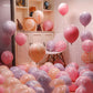 Girl Children Birthday Supplies Scene Arrangement Decoration Balloons