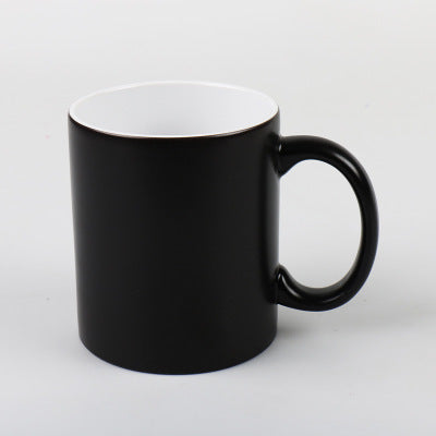 Customized Coffee Cup Creative Color Change Mug Ceramic Cup