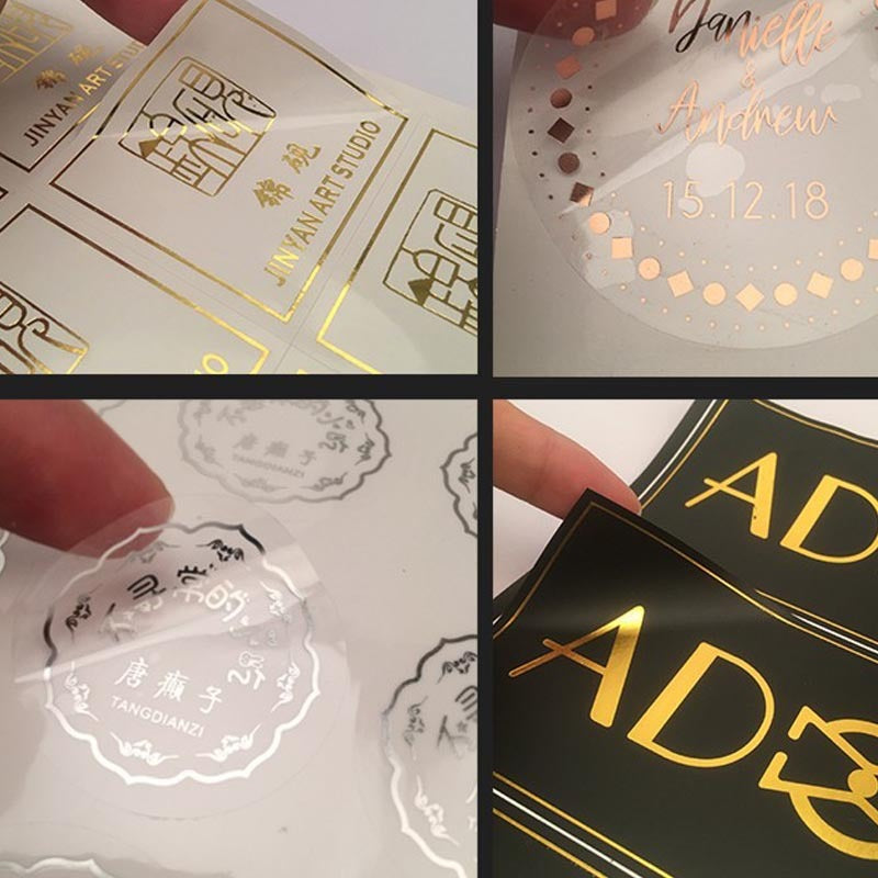 Simple PVC Self-adhesive Label Sticker