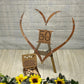 Wood Heart-shaped Creative Wedding Signature Board