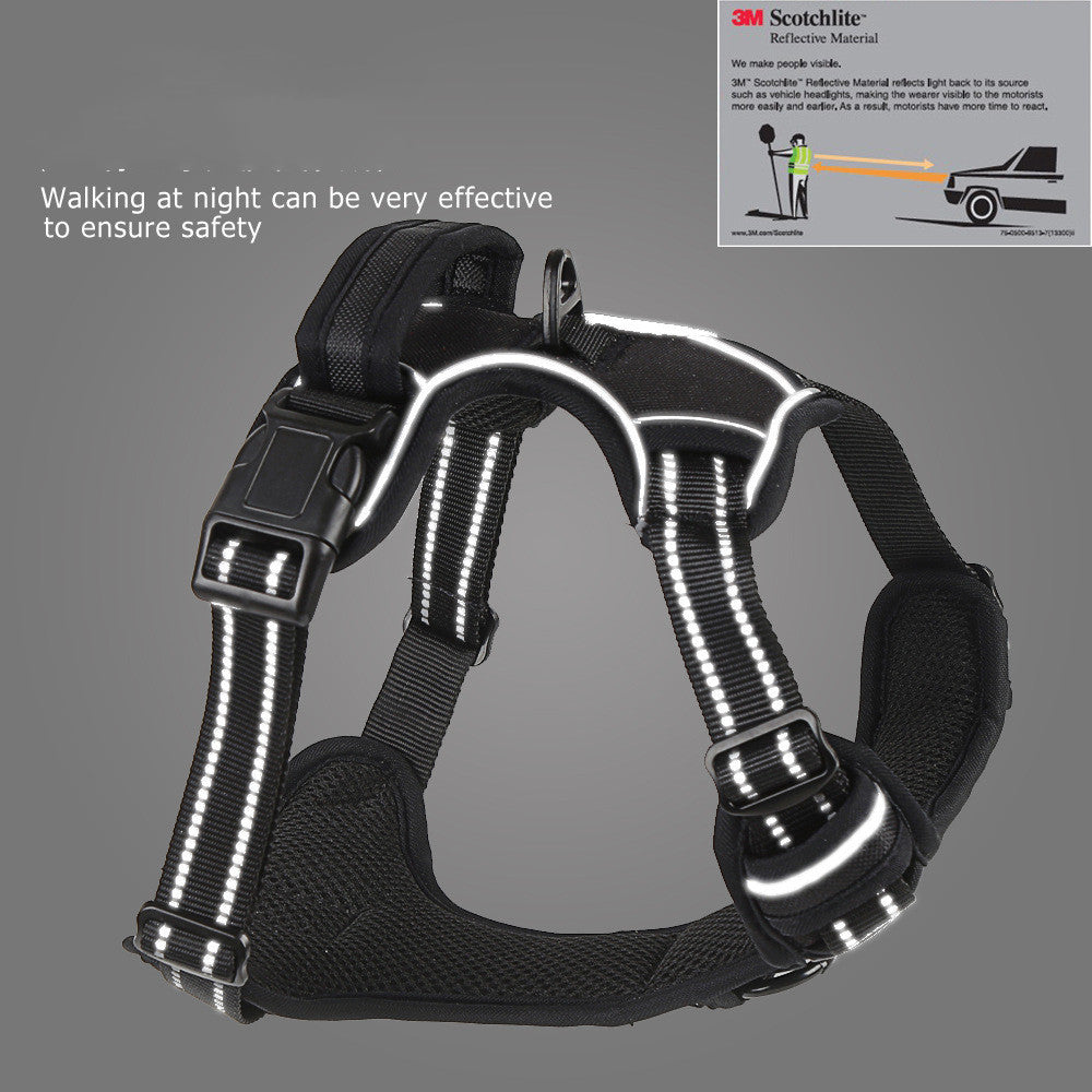 Breathable Reflective Pet Harness - Tiki's Geschenke Boutique