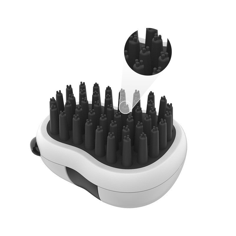 Ensemble de brosses de bain avec peigne pour chat, modèle Panda, toilettage pour animaux de compagnie