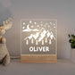 Personalized 3D USB Interior Decoration Night Light With Name