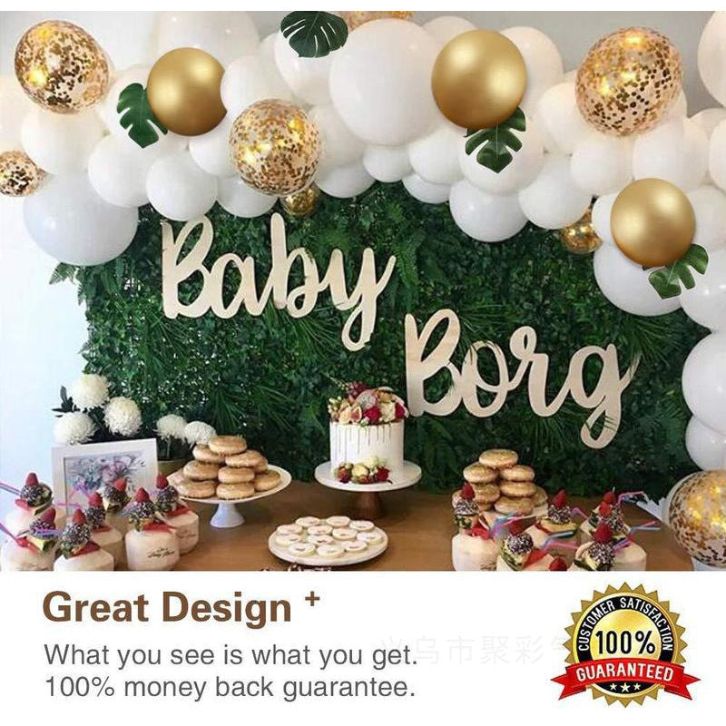 1set Lila Gold Luftballons Macaron Ballon Burgund Garland Arch Weiß Gold Konfetti Kit Geburtstag Party Hochzeit Dekoration