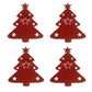 4-piece Christmas tree cutlery set