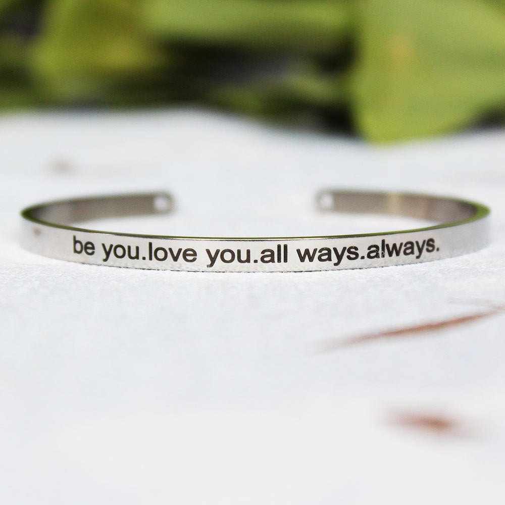 Customizable Stainless Steel Bracelet