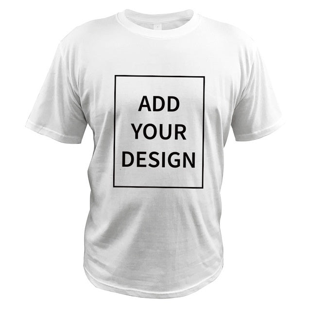 Cotton Custom T-shirt Making Your Design Log