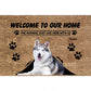 Personal Name Pet Cat And Dog Rug