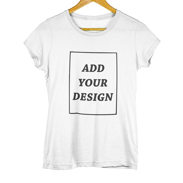 Cotton Custom T-shirt Making Your Design Log