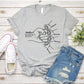 Hand Drawn Mom Kids Fist Collision Shirt Personalized T-shirt