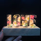 26 Letters Of Eternal Flower Night Light