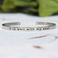 Customizable Stainless Steel Bracelet