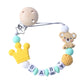 Baby Products Silicone Pacifier Chain Koala Cartoon Silicone Toy Teeth Molar Chain Customized Letters