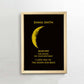 Valentine's Day Couple Art Canvas Frame True Moon Phase